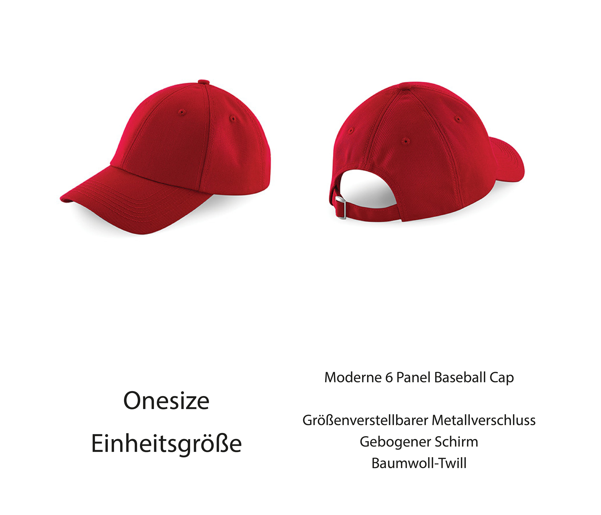 Baseball Cap mit Stickerei Ansicht 2