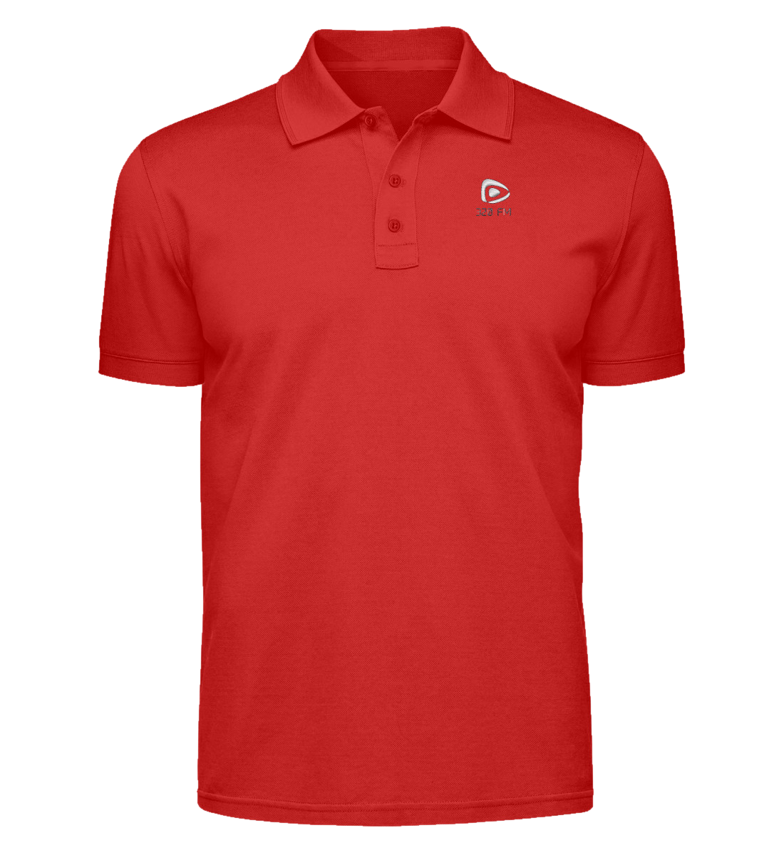 Herren Poloshirt Stick Ansicht 1