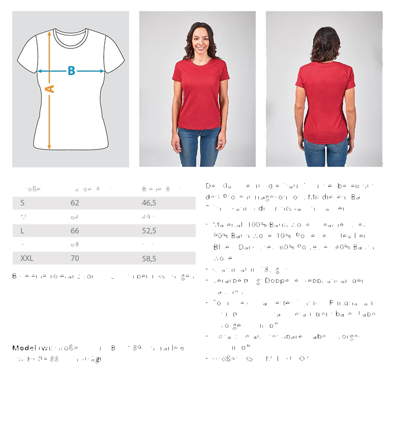 Damen Basic T-Shirt Ansicht 2